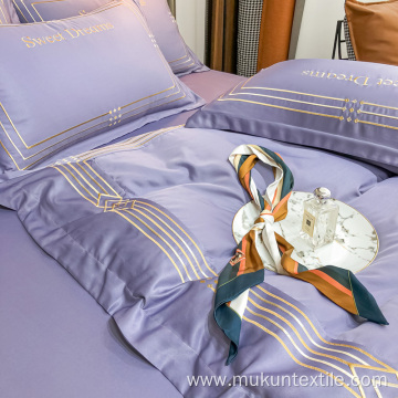 dreamy purple bedding set for a good night